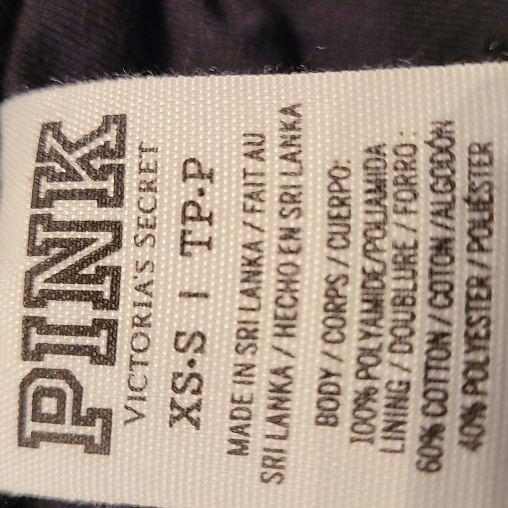 Pink by Victoria's Secret quarter zip windbreaker. Size XS/S - Picture 7 of 7